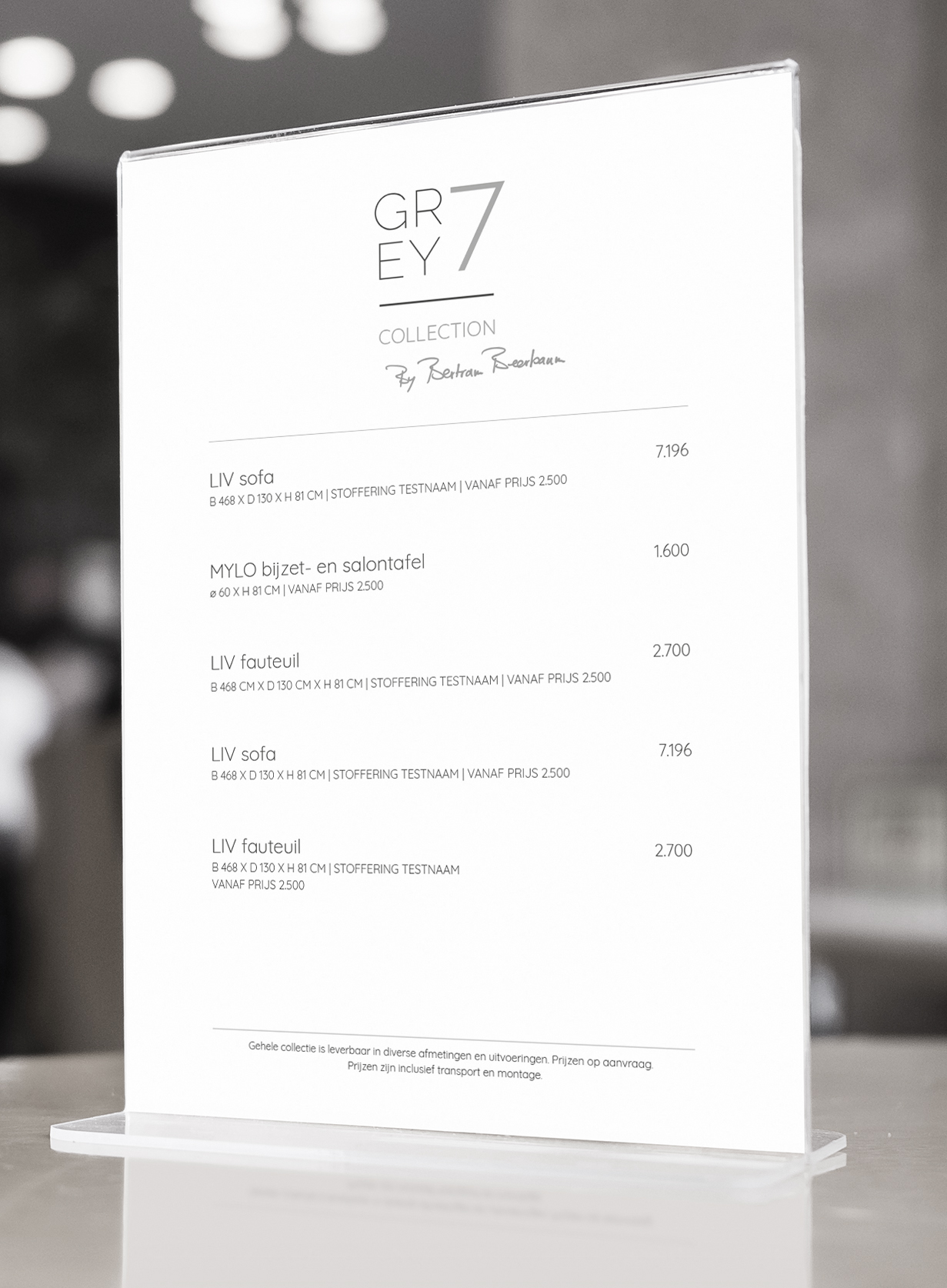 Mock up Menu on Table Bar Restaurant Cafe