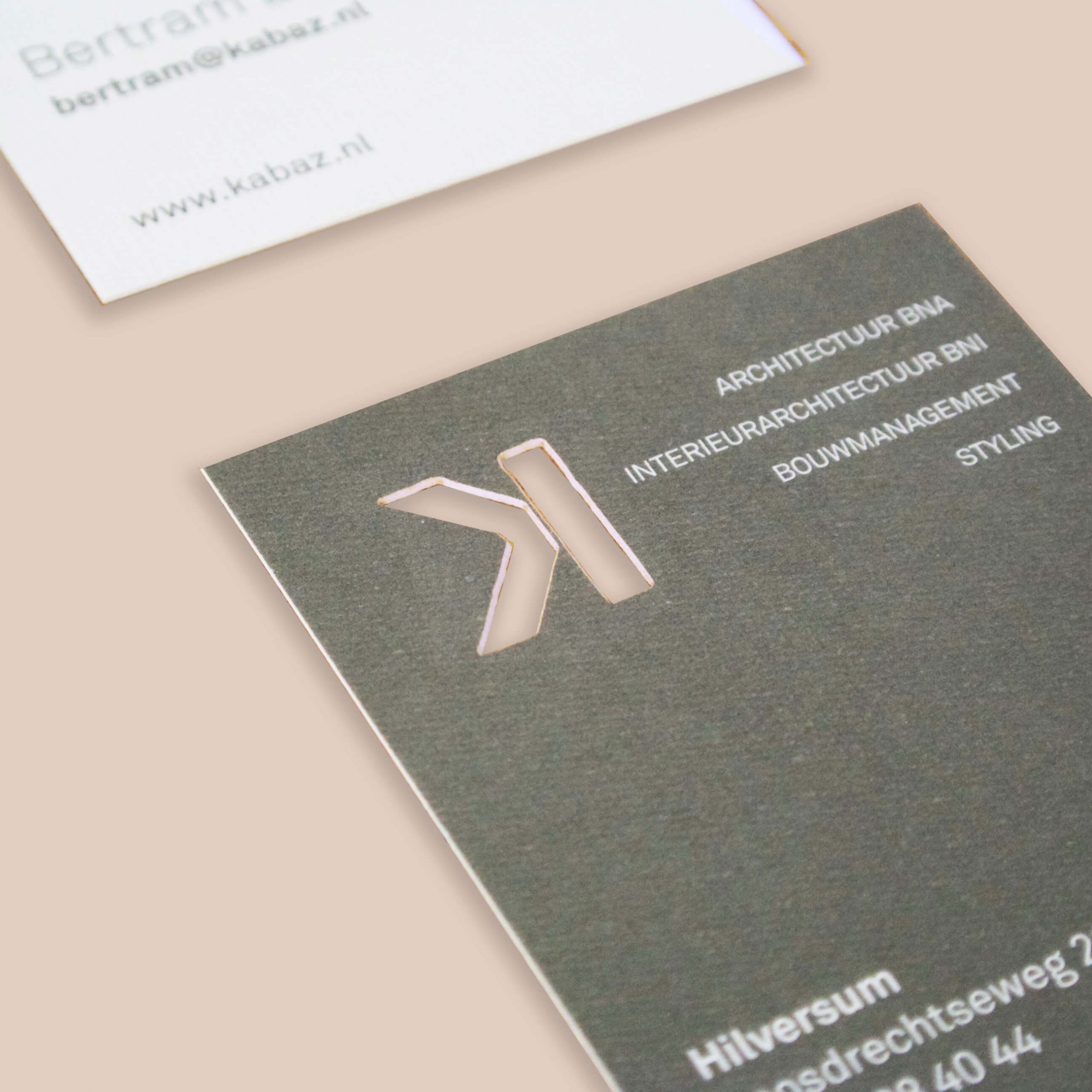 kabaz-visitekaartje-grafisch-ontwerp-pietje-precies grafisch ontwerp en logo design visitekaartje Kabaz